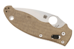 C101MPCW2 Spyderco Manix 2 barna vászon Micarta CPM CRU-WEAR Reveal 14