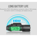 Valkyrie Turbo(Desert Tan) OLIGHT OLB2-123A 1pack_x000D_
2 X CR123A(Included)