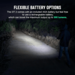 I3T 2 EOS OLIGHT 1 x 1.5V AAA Alkaline
Battery (Included)