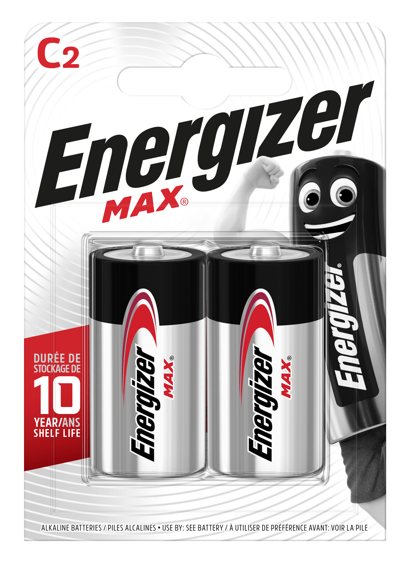 Energizer MAX malý monočlánok C/E93 2ks alkalické batérie E301533200