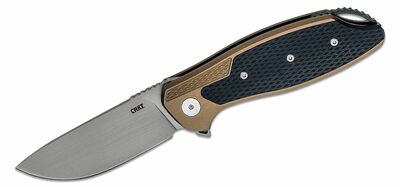 CRKT CR-K360GXP Jake OD Green vreckový nôž 8,4 cm, čierna, zelená, G10, hliník