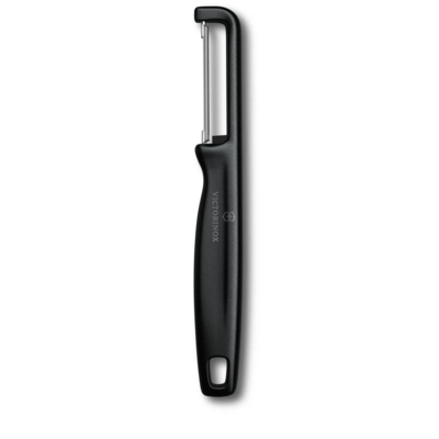 Victorinox 6.0942.3 Iota Peeler škrabka, hladké ostrie, čierna