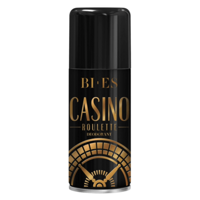 BI-ES CASINO ROULETTE férfi dezodor spray 150ml