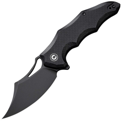 CIVIVI C23046-1 Chiro vreckový nôž 7,9 cm, Black Stonewash, čierna, G10