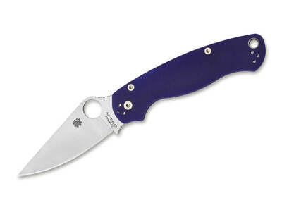 Spyderco C223GPDBL Para 3 Dark Blue vreckový nôž 8,7 cm, tmavomodrá, syntetika