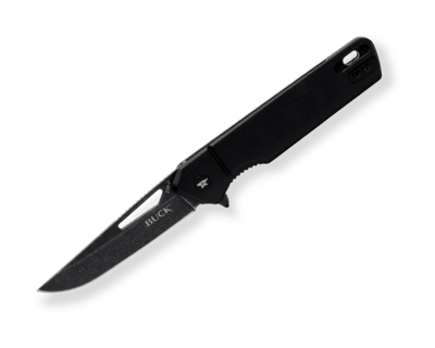 Buck BU-0239BKS Infusion™ Black vreckový nôž 8,2 cm, Black Stonewash, čierna, G10 