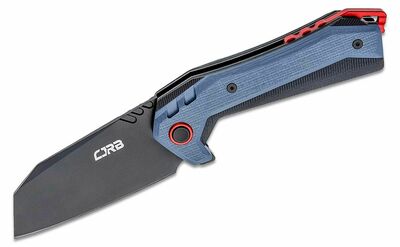 CJRB J1919-BU Tigris G10 Blue  vreckový nôž 8,9 cm, čierno-modrá, G10