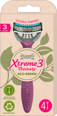 70017300 Wilkinson Xtreme3 Beauty Eco Green 4 's