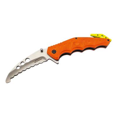Herbertz TOP-Collection 535113 jednoručný záchranársky nôž 8,7cm, G10, oranžová