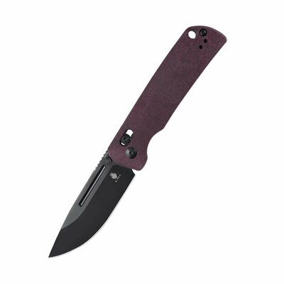 Kizer V4481C1 Escort Red kapesní nůž 8,4 cm, černá, červená, Richlite (kompozit)