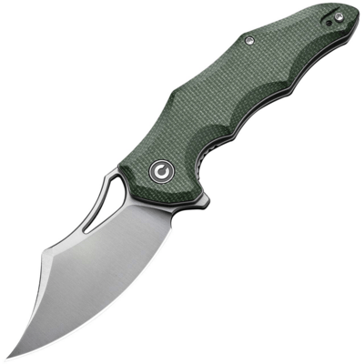 CIVIVI C23046-2 Chiro vreckový nôž 7,9 cm, Satin, zelená, Micarta