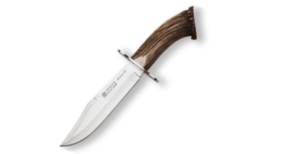 CN100 JOKER STAG HORN CROWN BOWIE HUNTING KNIFE