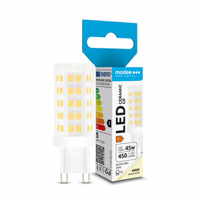 Modee Lighting LED G9 Ceramic žiarovka G9 4,3W neutrálna biela (ML-G9C4000K4,3WN) ERP