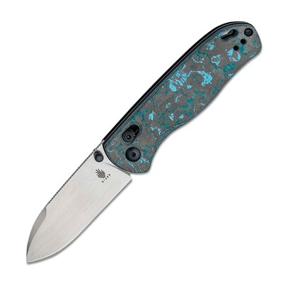 Kizer Ki3619A2 Drop Bear Arctic Storm vreckový nôž 7,6 cm, FAT Carbon 