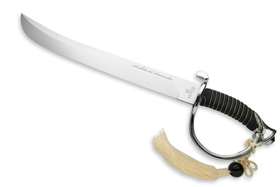 FOX Knives FX-2006 SCIABOLA Del Sommelier šavle na šampus 40 cm, černá, krabice, stojan