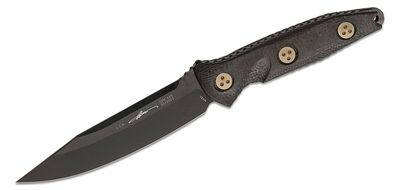 Microtech 113-1DLCCFS Socom Alpha taktikai kés 13,8 cm, teljesen fekete, szénszálas, hüvely