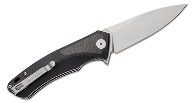 PF838CS Petrified Fish PF838
Pub Satin D2 Carbon Fiber With Black G10