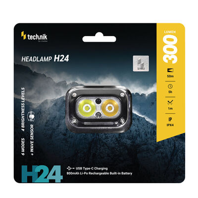 Technik MT-H24 čelovka (vestavěná baterie) + USB-C (300 lm)