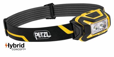 Petzl E070AA00 ARIA 2 čelovka, čierno-žltá