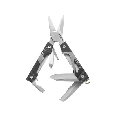 Gerber 31-000013 Splice Pocket Tool multifunkční nástroj - nůžky, ocel, 9 funkcí 