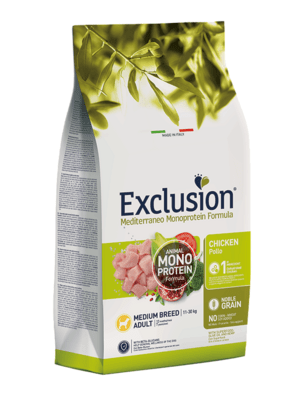 KIZÁRÁS NGACM03 FELNŐTT KÖZÉPFAJTA granulátum kutyáknak - csirke, 3kg