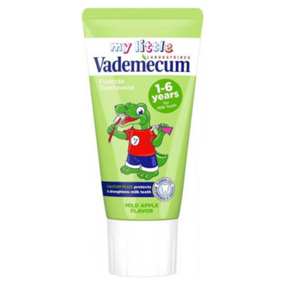 13173 Vademecum Junior Apple gyermek fogkrém 0-6 éves korig 50ml