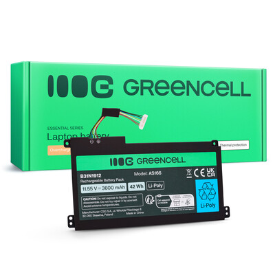 Green Cell AS166 batéria pre Asus C31N1912 / B31N1912 3HWPP ASUS VivoBook 14: E410MA, L410MA, E410KA