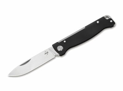 Böker Plus 01BO851 ATLAS BLACK kapesní nůž 6,7 cm, černá, nerezavějící ocel