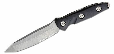 Microtech 114-11AP Socom Alpha Apocalyptic taktikai kés 13,8 cm, fekete, G10, Kydex hüvely