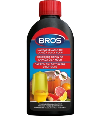 00530 Bros Náhradná náplň do lapača ôs, sršňov a múch 200 ml