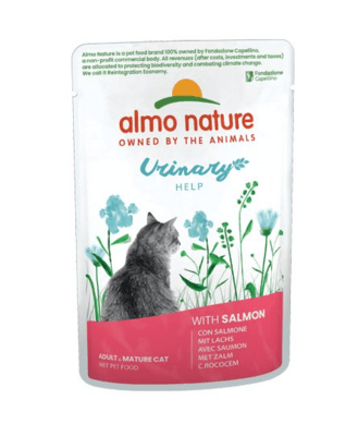 Almo Nature Urinary Help - Salmon kapsička pre mačky - losos 70g