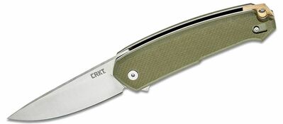 CRKT CR-5325 TUETO™ OD GREEN vreckový nôž s asistenciou 8,3 cm, zelená, G10