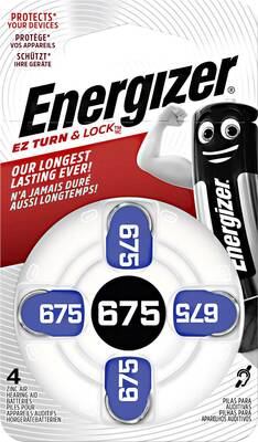 Energizer 675 SP-4 gombíkové batérie pre audioprotetiku 4ks 1,4V EN-634925