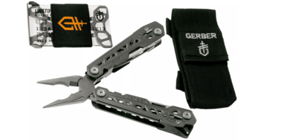 Gerber 31-003868 Truss multifunkční kleště (17 funkcí) + peněženka Barbill