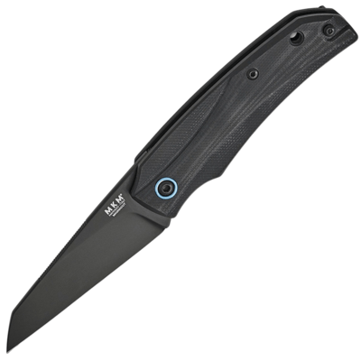 MKM MK IC-GBKB ICE kapesní nůž 6,5 cm, PVD, celočerná, G10