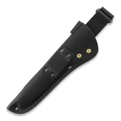  Peltonen FJP032 fekete bőrtok Ranger Puukko M95 késhez, balkezeseknek