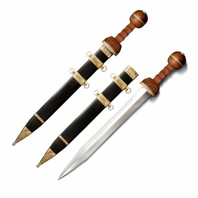 Cold Steel SW-RMNGLD ROMAN GLADIUS meč 50,8 cm, dřevo Palisandr, pouzdro dřevo-kůže