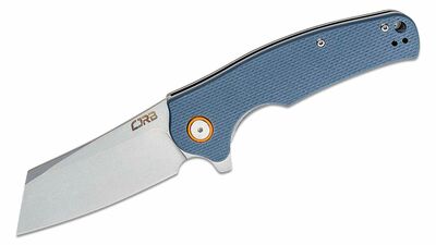 CJRB J1904-GYF Crag G10 vreckový nôž 8,7 cm, modro-šedá, G10