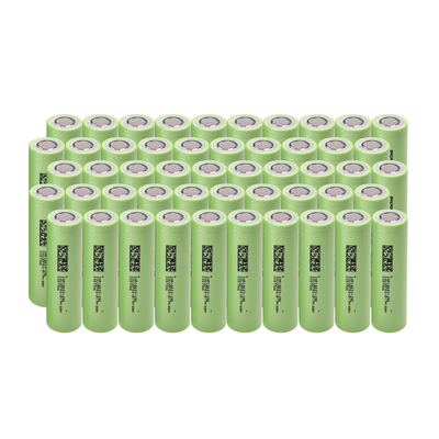 Green Cell 50x újratölthető akkumulátor Li-Ion ICR18650-26H 2600mAh 3,7V (50GC18650NMC29)