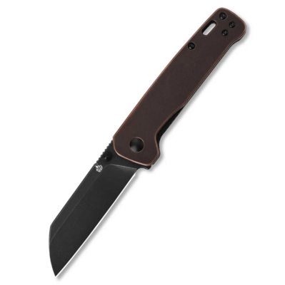 QSP Knife QS130-L Penguin Copper Black Stonewashed vreckový nôž 7,8 cm, meď