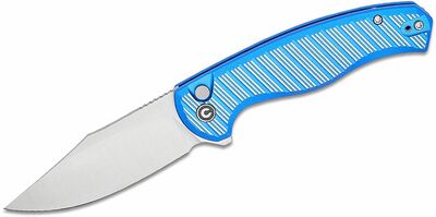 CIVIVI C23040B-2 Stormhowl zsebkés 8,4 cm, szatén, kék-fehér, alumínium 