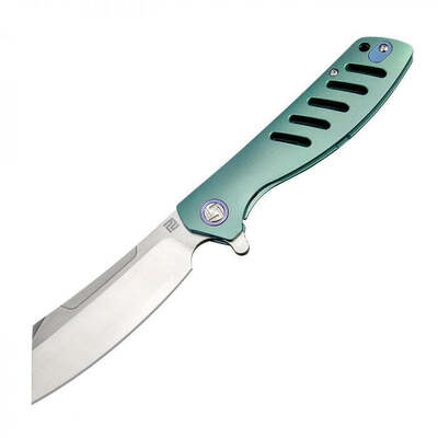 1815G-GNM Artisan Tomahawk Green M390 Titanium