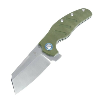 Kizer V5488C2 C01c(XL) juhászkutya Zöld nagy zsebkés 10 cm, zöld, G10