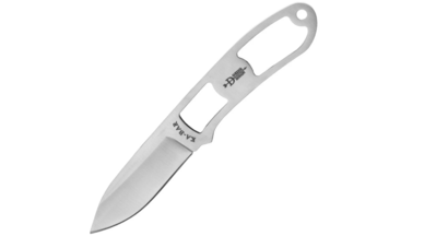 KA-BAR KB-4073BP Dozier Skeleton nůž na krk 7 cm, nerezová ocel, pouzdro z tvrdého plastu