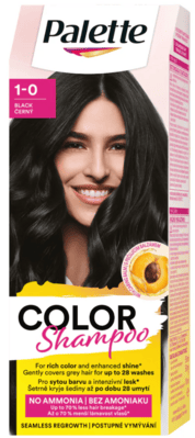 Palette 3060524 Color Shampoo 1-0 Černý 50 ml