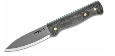 Condor CTK232-4.3HCM BUSHLORE KNIFE vnější nůž 10,5 cm, Micarta, kožené pouzdro
