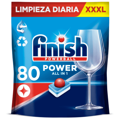 Finish POWER ALL-IN-1 Regular tablety do umývačky riadu, 80ks