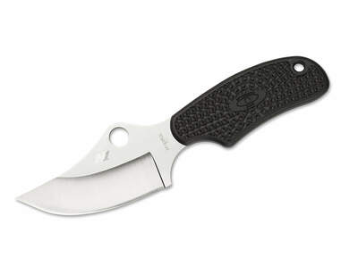 Spyderco FB35PBK Ark nůž na krk 6,5 cm, černá, FRN, pouzdro Kydex, kuličkový řetízek
