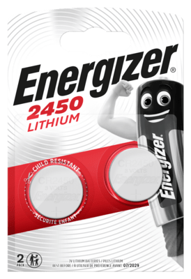 Energizer CR2450 knoflíkové baterie 2ks EN-638179