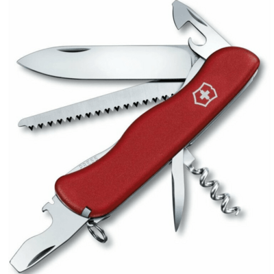 Victorinox 0.8363.B1 Forester multifunkciós kés 111 mm, piros, 12 funkciós, bliszterben